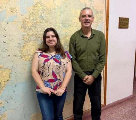 Estudiante de Geografía del la UNNe registra tipo de cobertura del suelo del Chaco